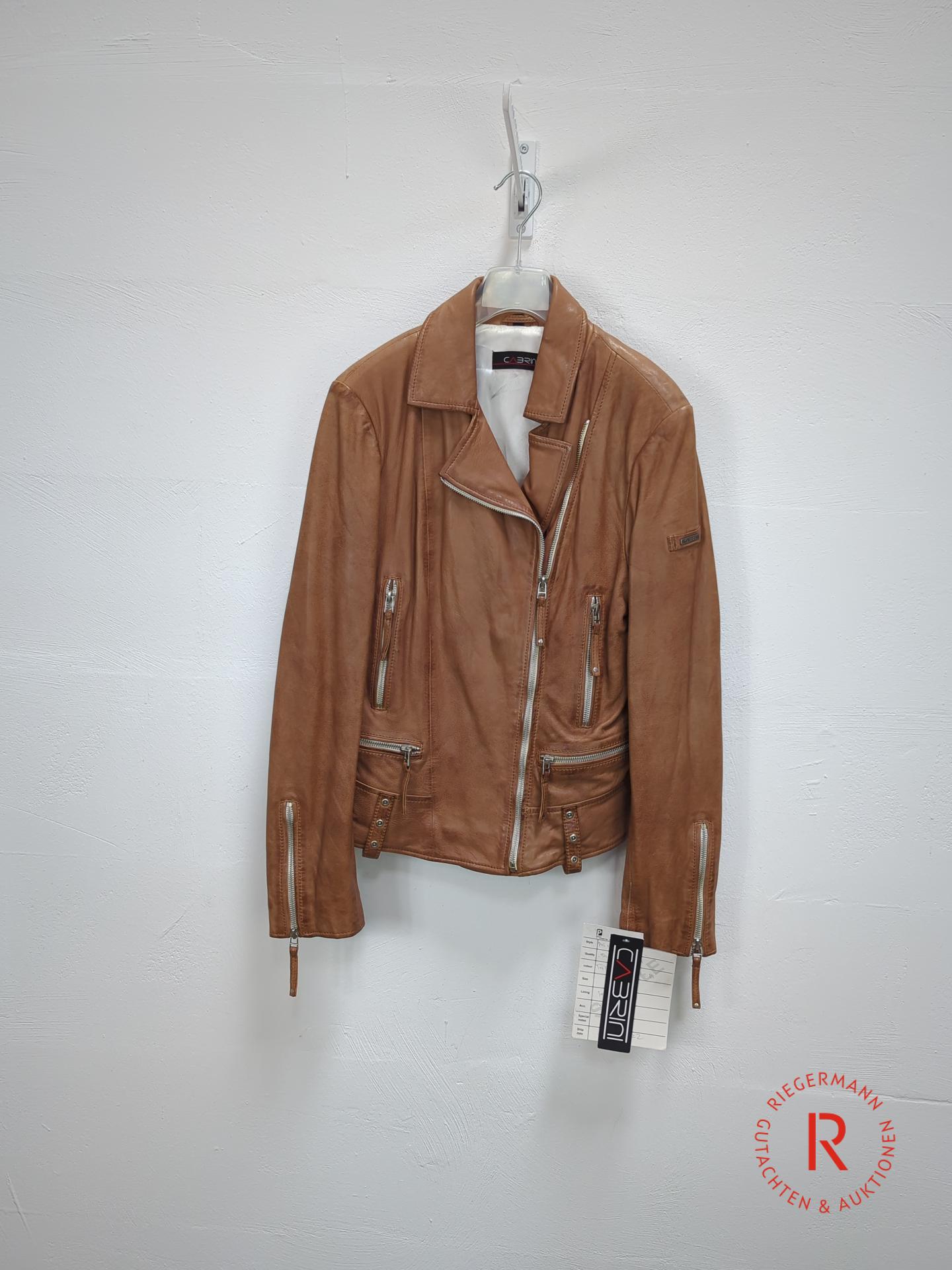 DAMEN LEDERJACKE GRÖSSE 38